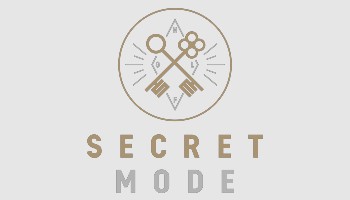Secret Mode logo (Crossed Keys within a golden circle)